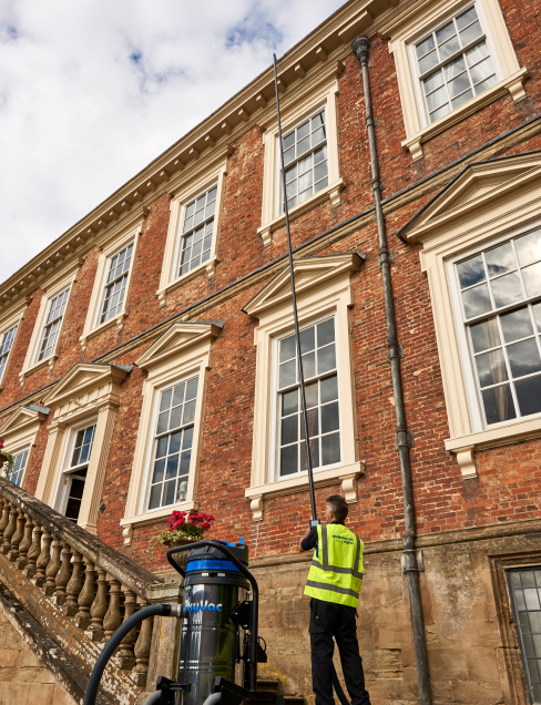 three and four storey gutter cleaning Tring